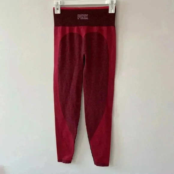 VICTORIAS SECRET PINK Seamless Red - Picture 4 of 9